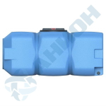 Емкость прямоугольная горизонтальная с дыхательным клапаном и сливом Анион 800 л. прямоугольная (1690x750x810см;синий) - арт.559426