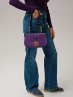 Кросс-боди сумка Azaro 30805 фиолетовая орхидея