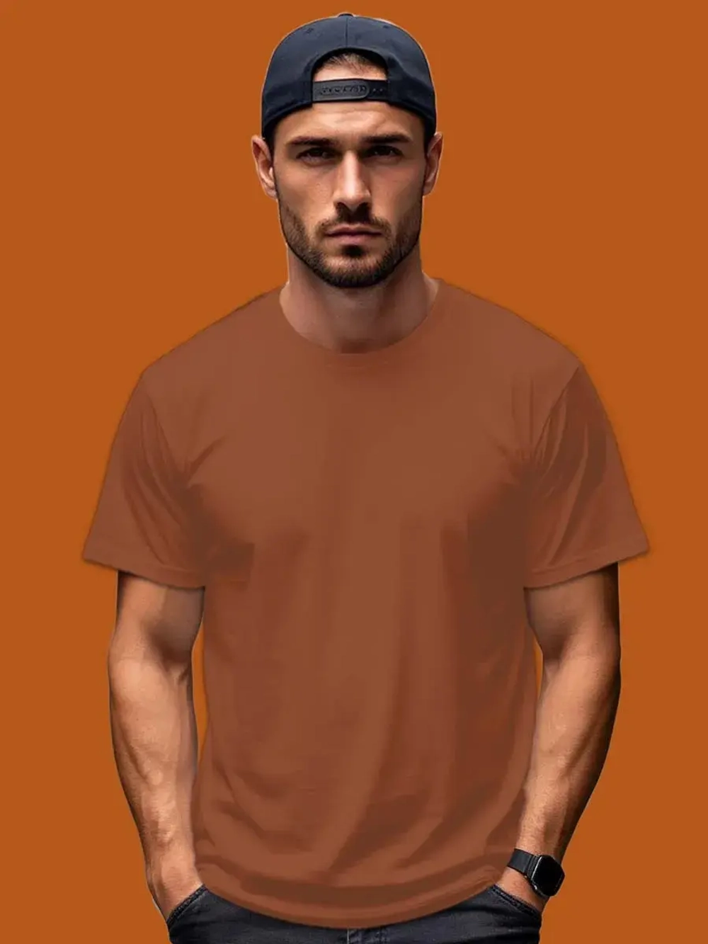 Футболка Взрослая.Премиум однотонная.Набор 2 шт