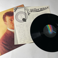 Винтажная виниловая пластинка LP Buddy Holly Peggy Sue (Japan 1976) (No Obi)