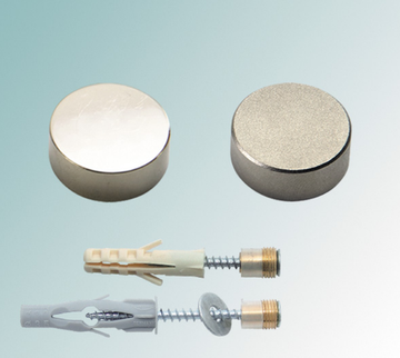 Держатель 5.12 01 D=16мм, серебро зеркальное