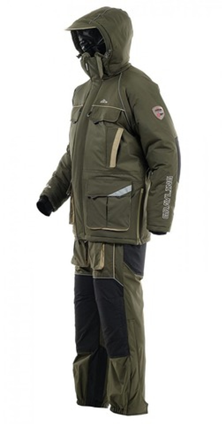 Зимний костюм "Камчатка" (таслан, хаки), GRAYLING, Novatex