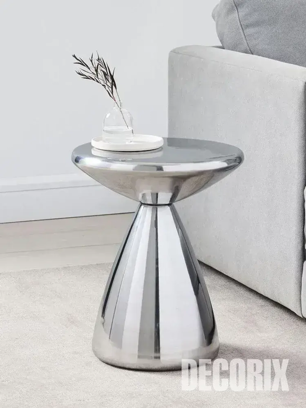 Хром краска зеркальная в баллончике DECORIX - аэрозольная краска зеркальный хром 400 мл