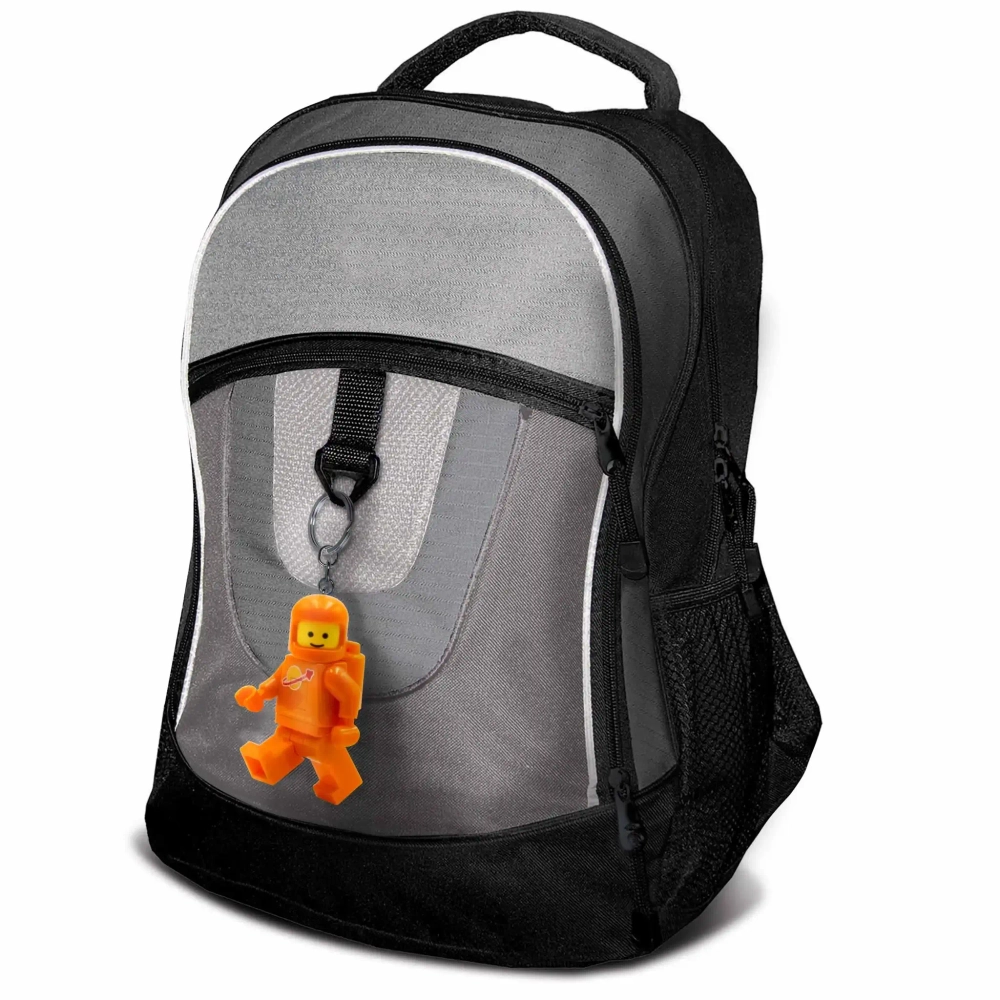 Брелок LEGO Minifigures 5008984 Оранжевый космонавт с подсветкой