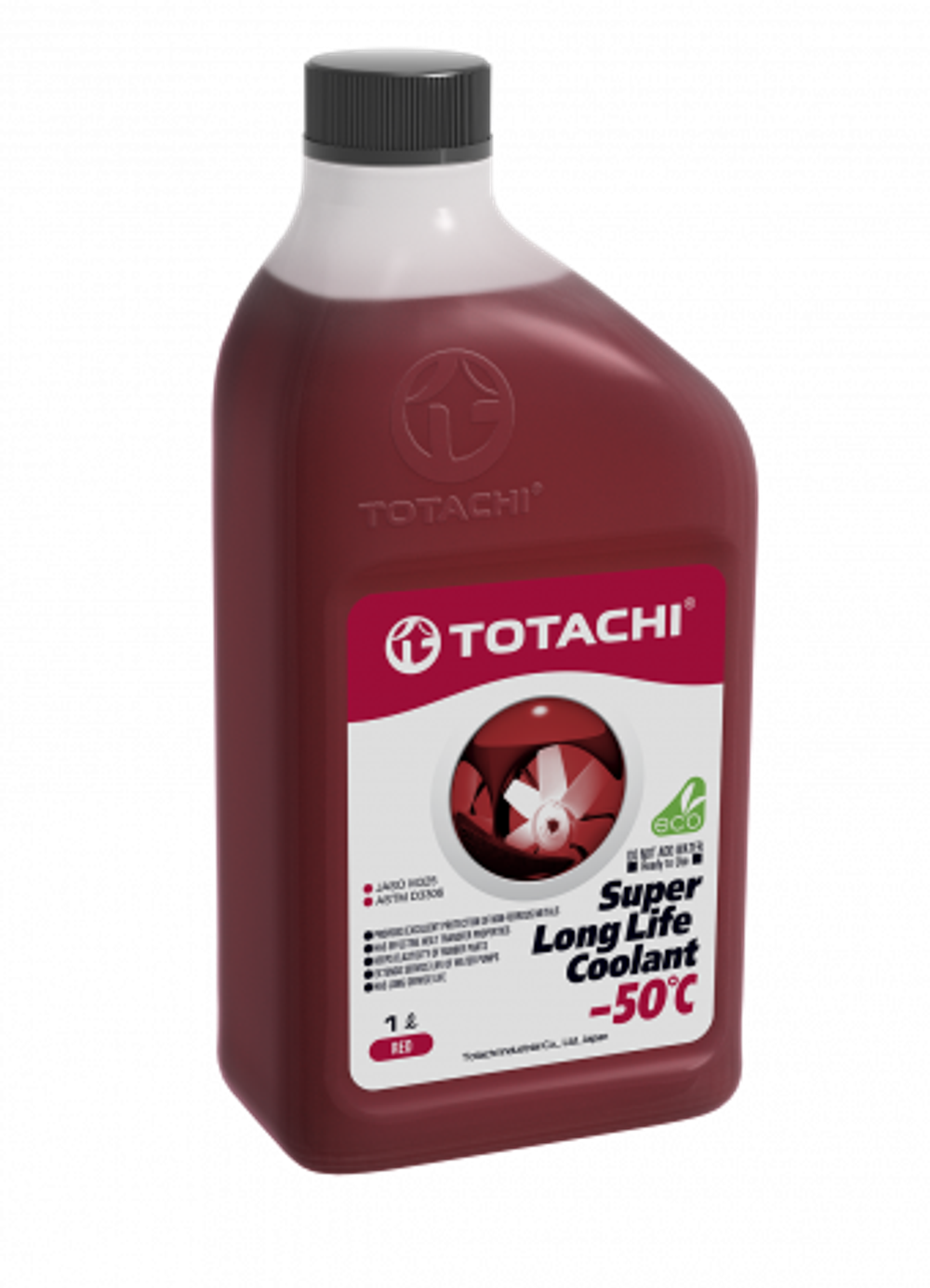 TOTACHI SUPER LONG LIFE COOLANT Red -50°C Антифриз красный 1л