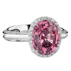 Кольцо со Шпинелью и Бриллиантами, R0070-44/1