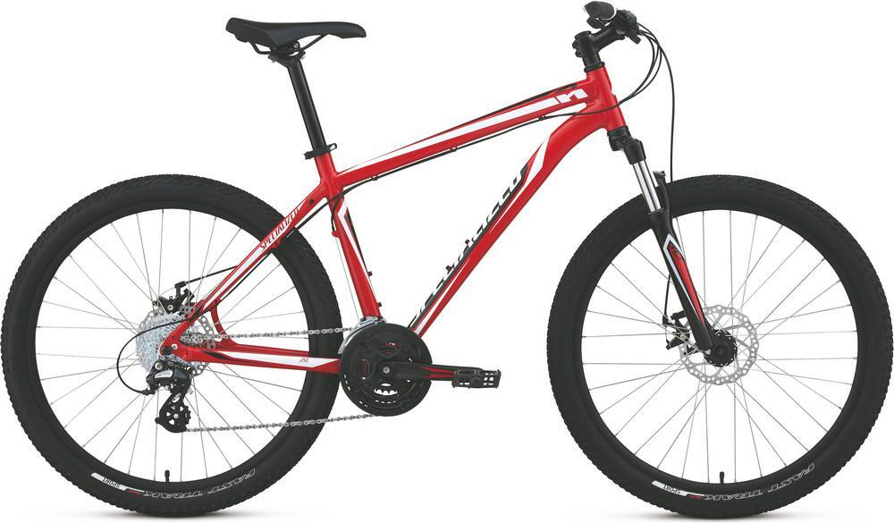 Велосипед SPECIALIZED HARDROCK DISC RED/BLK/WHT XL  '14