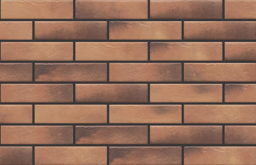 Cerrad Retro brick, Curry, 245x65x8 - Клинкерная плитка для фасада и внутренней отделки
