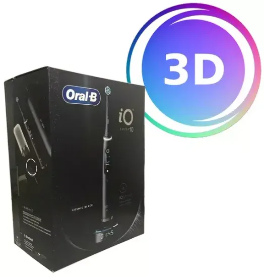 Электрическая зубная щетка Oral-B iO 10, черный
