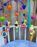 601-8/Подвеска на кроватку Мое солнышко Пони,зв/629104/35