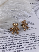 Уменьшитель размера джинс "Мишки" золотистый