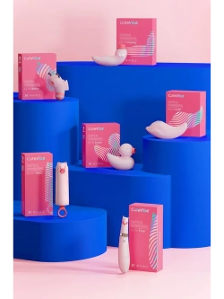 Вибратор вакуумно-волновой стимулятор уточка Ducky