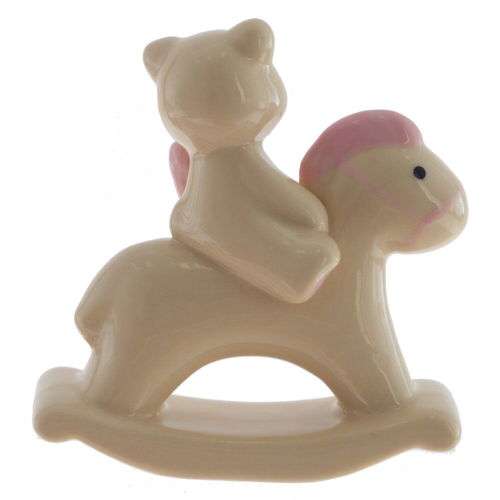 GAEM Фигурка декоративная "Мишка на лошадке", L8 W3,5 H8,5 см, 2в.