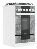 Плита газовая GEFEST 5500-02 0113 (мрамор бел.)