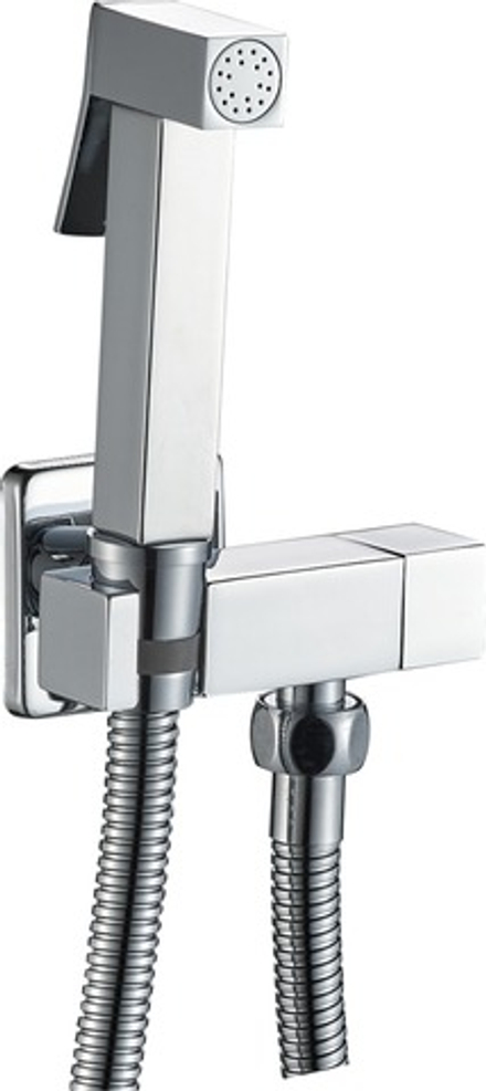 Смеситель с гигиеническим душем HAIBA HB5502 хром