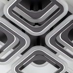 Citilux Марсель Смарт CL232A185E RGB Умная люстра Чёрная