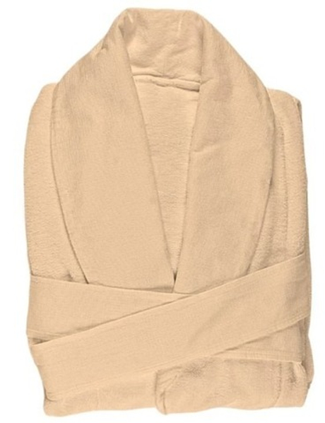 Халат махровый Abyss & Habidecor Амиго бежевый