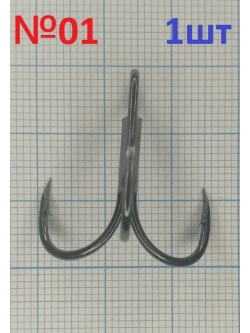 Крючки Saikyo тройные 6063