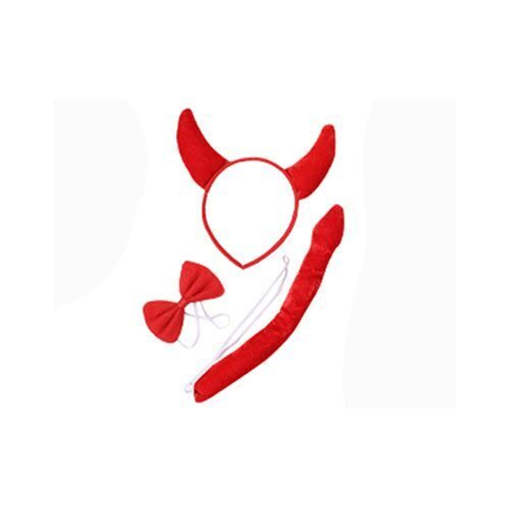 Комплект карнав HWN Черт красн 3предм/G