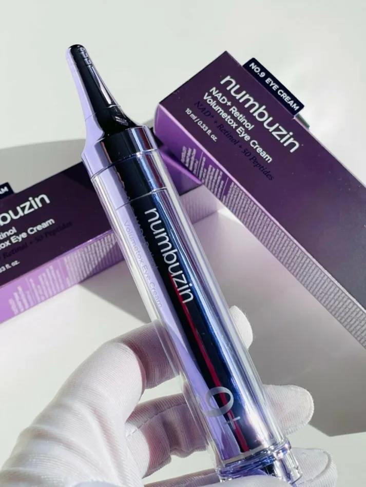 numbuzin крем для кожи вокруг глаз с пептидами No.9 NAD+ Retinol Volumetox Eye Cream (10мл)