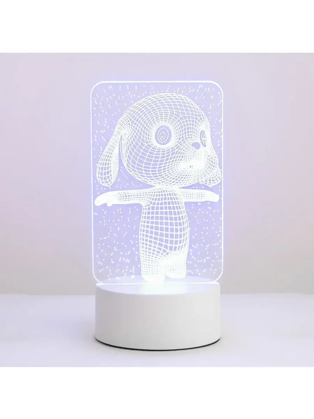 Светильник «Щенок» LED RGB от сети RISALUX