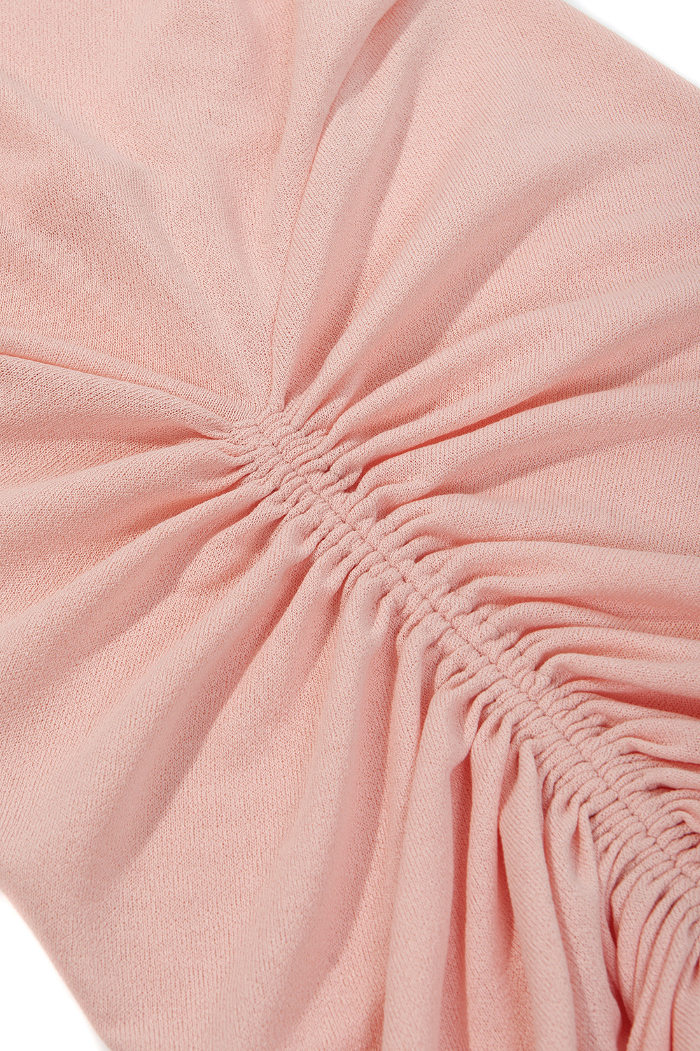 Платье со сборкой TANZANIA Peach