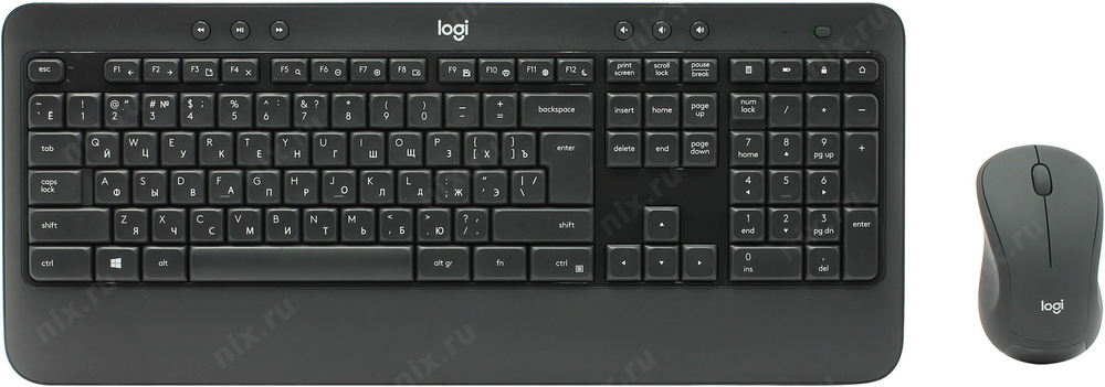 Комплект Logitech Wireless Advanced MK540 (Кл-ра, FM,USB+Мышь 3кн,Roll,FM,USB) &lt;920-008686&gt;