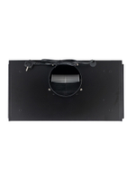 Вытяжка кухонная Quin-60 (BLACK) черный, D150мм, 1200м3/ч, полновстраиваемая, мотор 230Ватт, металл 60см, кнопочное управл.(MACBI)