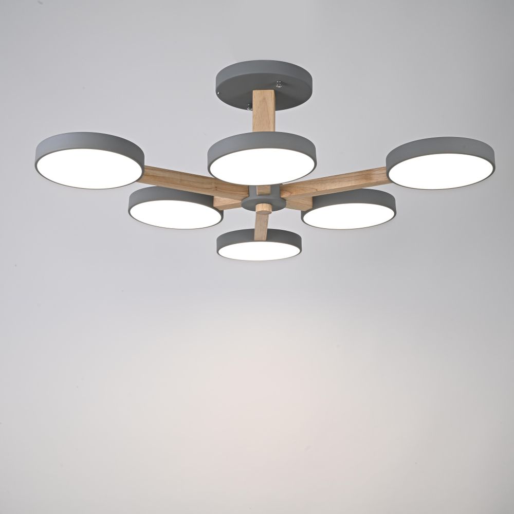 Потолочная Люстра Turna L6 Grey By Imperiumloft