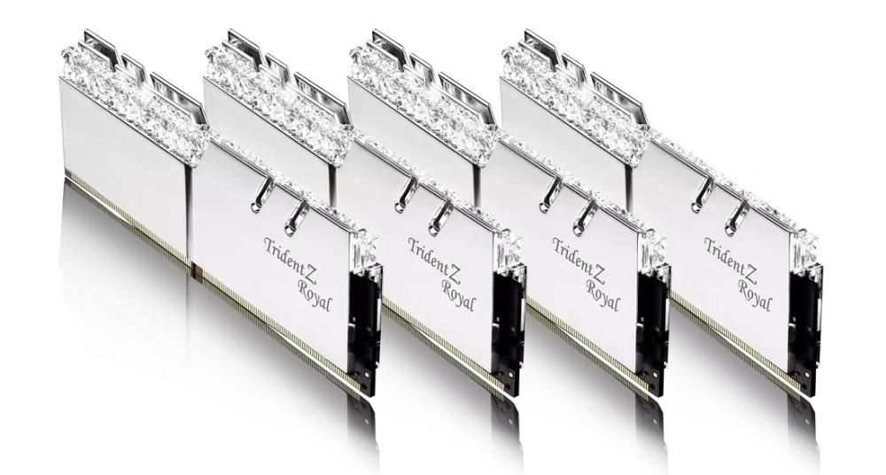 Оперативная память G.Skill Trident Z Royal DDR4 3600MHz 128GB (4 x 32GB) (F4-3600C18Q-128GTRS)