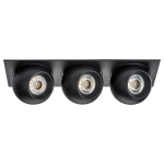 i537747474 Светильник INTERO LED 9W*3 850LM*3 24G ЧЕРНЫЙ 4000K (217537+217074+217074+217074)