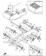 Натяжитель гусеницы Yamaha 8DM-47479-00-00