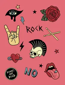 Punk's not dead. Тетрадь для записей