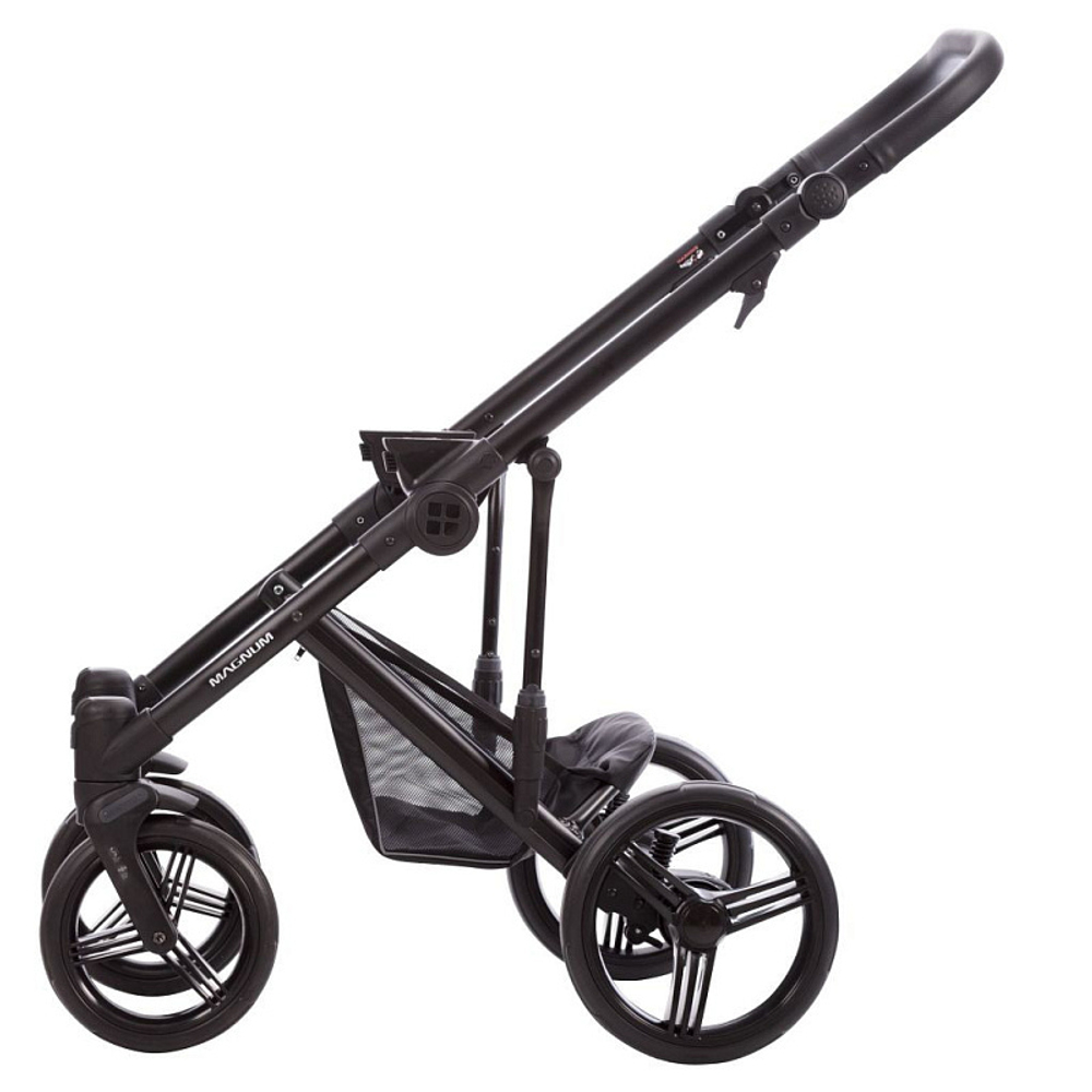 Детская коляска Bebetto Magnum Prima 3 в 1 с автокреслом Avionaut Cosmo 03 т.серая кожа