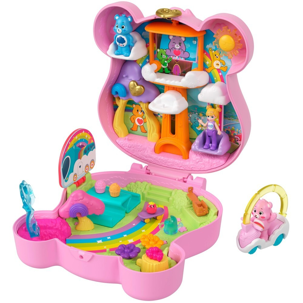 Polly Pocket X Care Bears - Компактный набор Care Bears + аксессуары JCC14