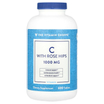 The Vitamin Shoppe, витамин C с шиповником, 600 таблеток