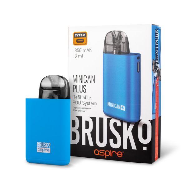 Купить Набор Aspire Brusko Minican Plus Pod Kit синий