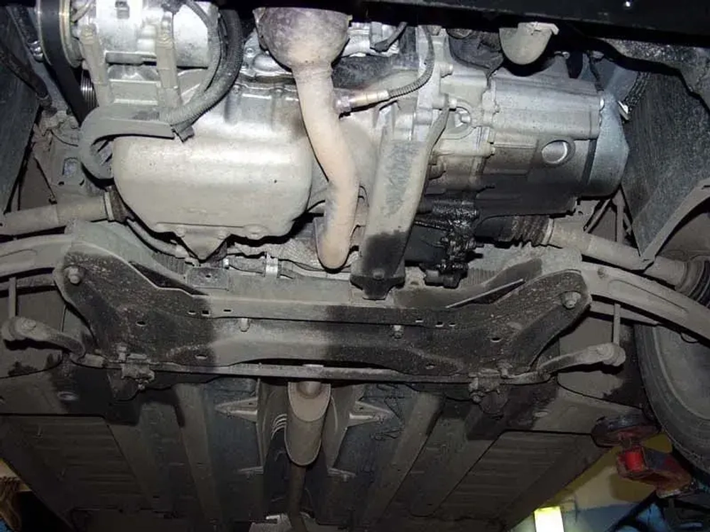 Защита картера и КПП Sheriff для Peugeot 307 (3A/C/3H) 2000-2008 арт.17.0528