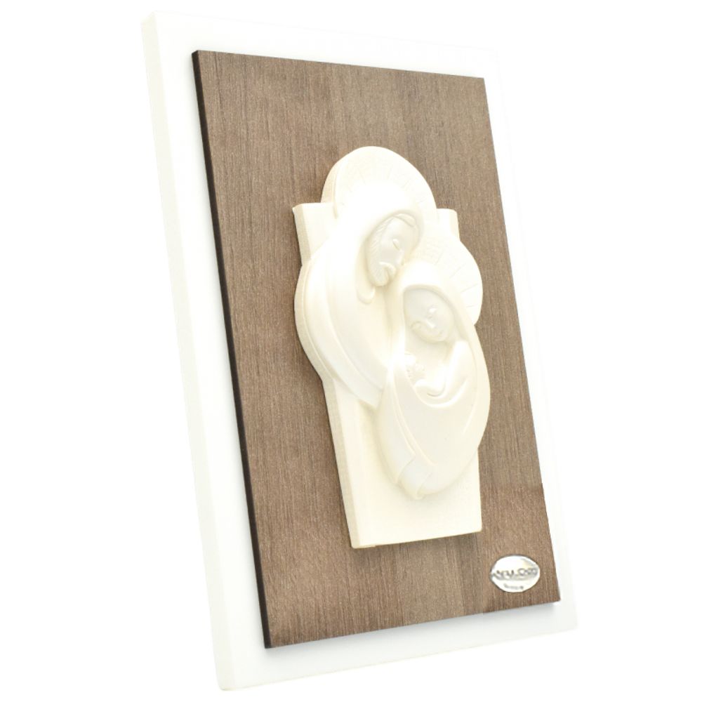 Святое Семейство Барельеф на стену. 13 х 19 см.
