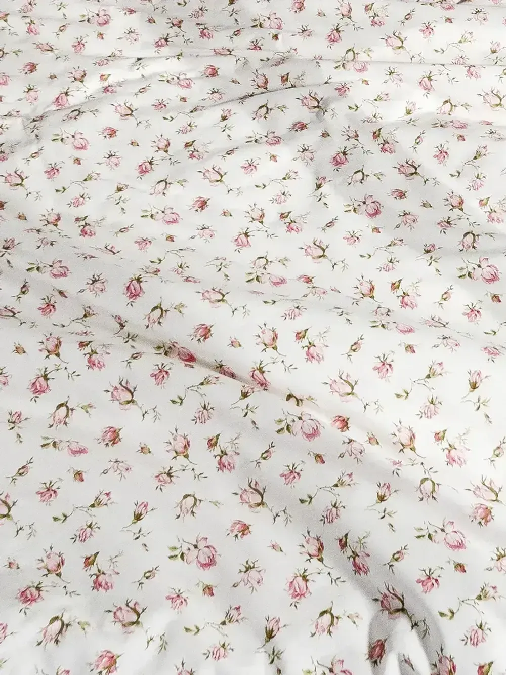 Наволочка комплект 2шт перкаль Сказка "Розовые бутоны" 45х45 см на молнии