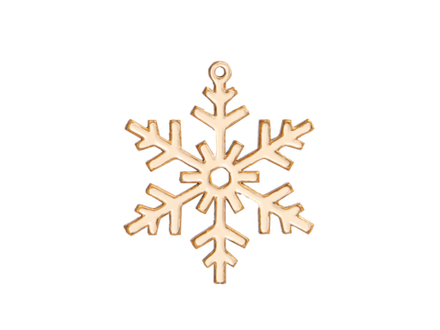 Елочная игрушка Снежинка