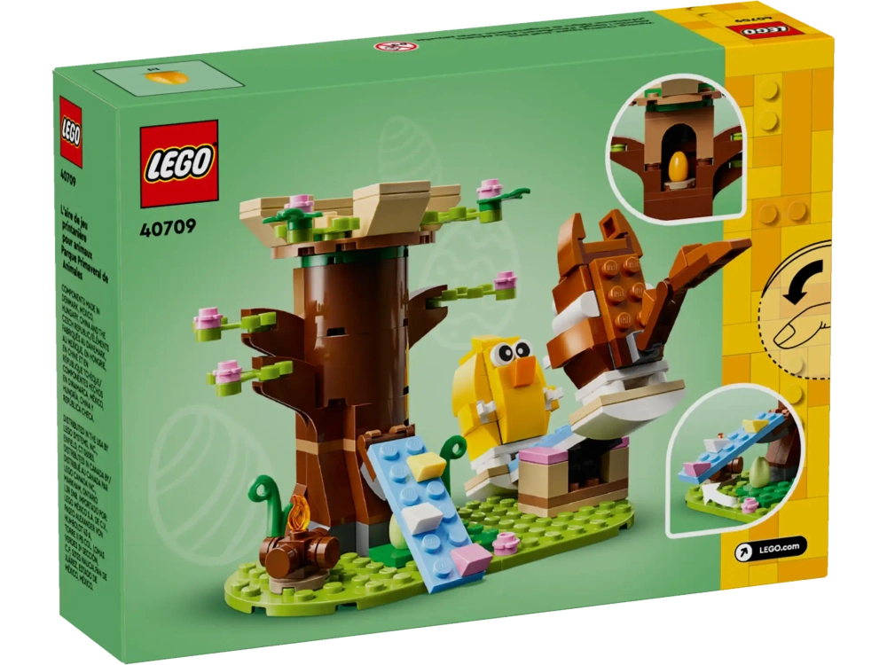Конструктор LEGO 40709 Весенняя игровая площадка для животных