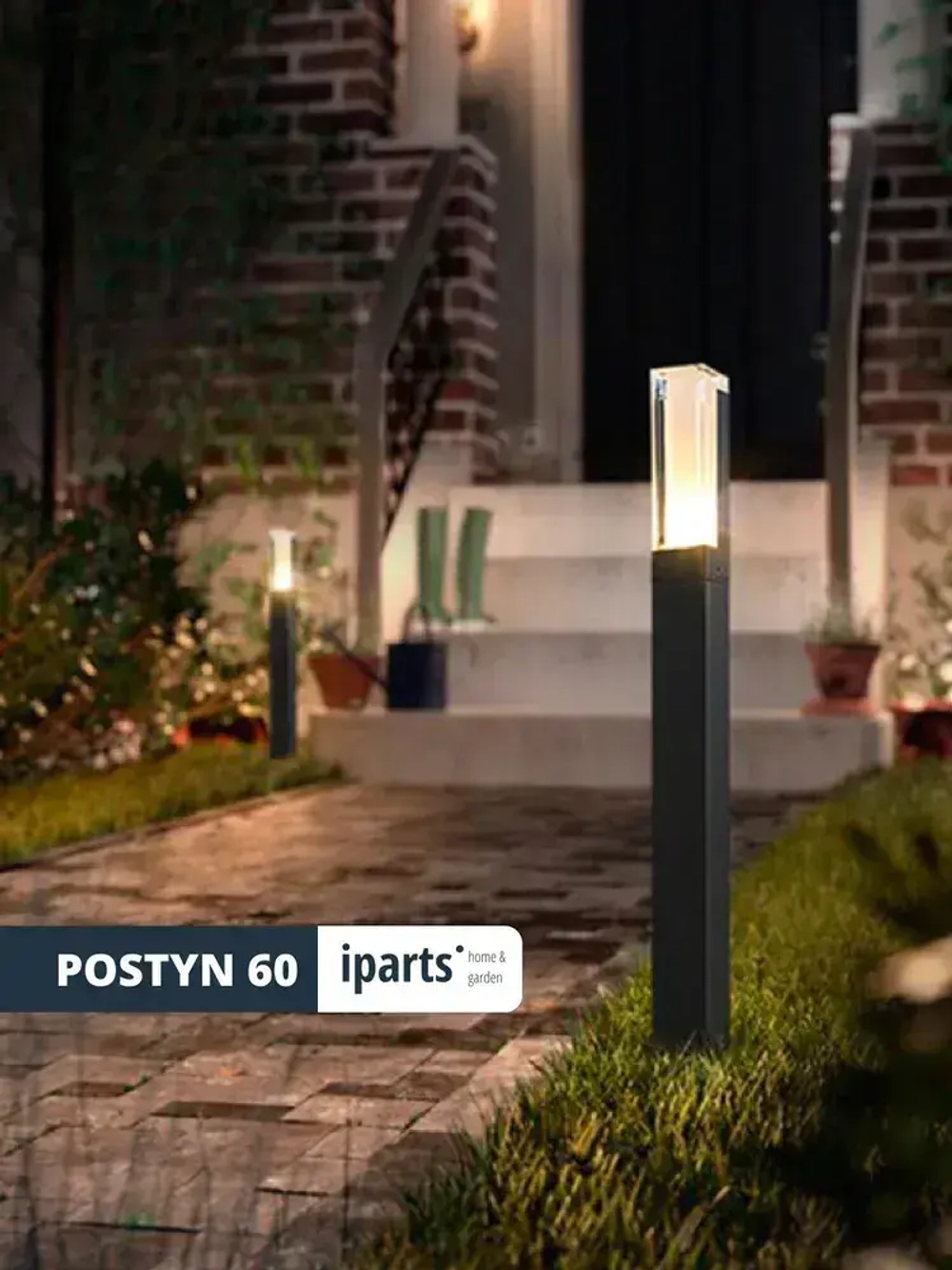 Ландшафтный садовый парковый светильник Postyn 220В LED 7W