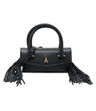 Кожаная сумка через плечо Patrizia Pepe - черный(8B0111 L101)