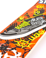 Скейт деревянный 60*15*8см, колеса PU