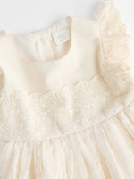 Платье для девочки Next N34-578, Кремовый
