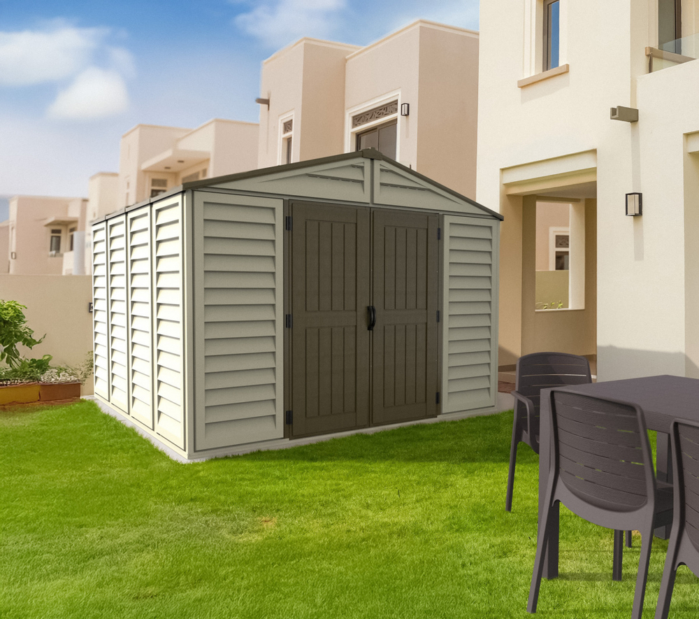 Пластиковый сарай-хозблок WoodBridgePlus