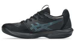 Женские теннисные кроссовки Asics Solution Speed FF 3 Clay Night Energy - black/prism blue