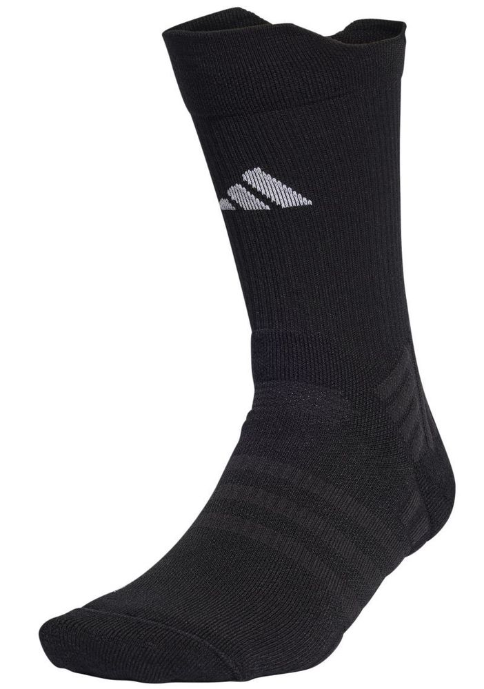 Теннисные носки Adidas Cushioned Crew Socks 1P - black/white