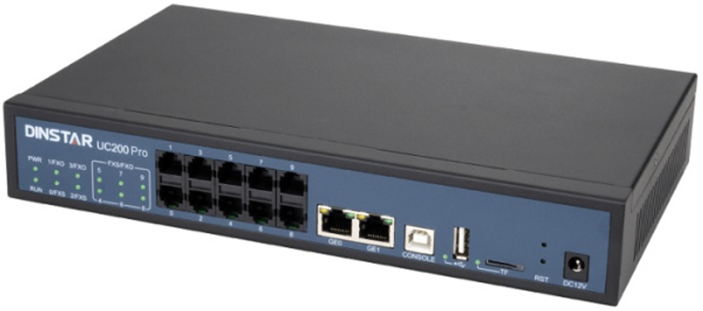 АТС IP Dinstar UC200 Pro 500SU